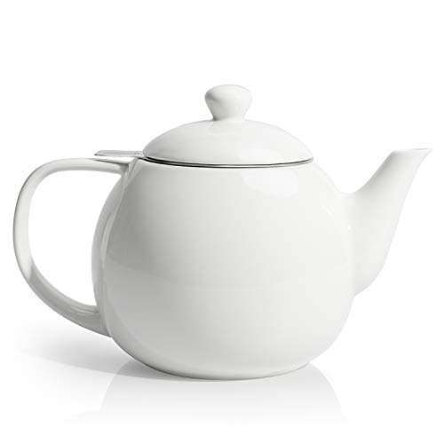 Sweese Teapots for Tea, 27 oz Porcelain Tea pot with Removable