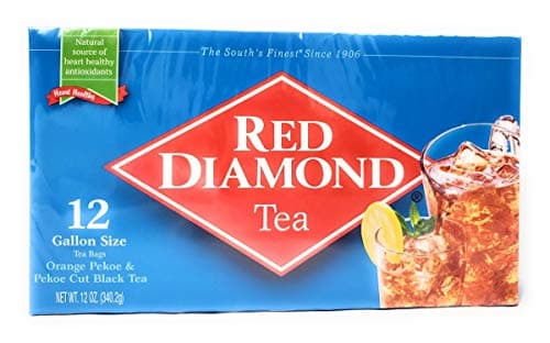 Red Diamond All Natural Iced Tea Bags Gallon Size