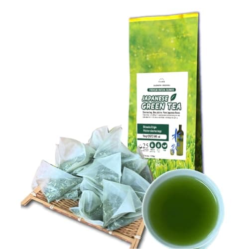 SAJIMOTO TEA Japanese Green Tea Bags