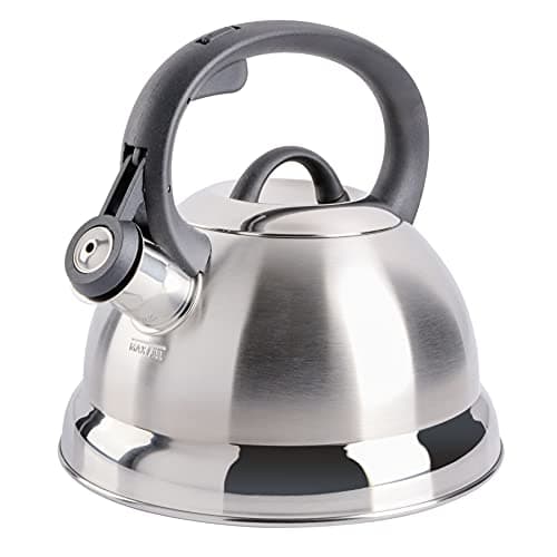 Mr. Coffee Flintshire 1.75-Quart Stainless Steel Whistling Tea Kettle