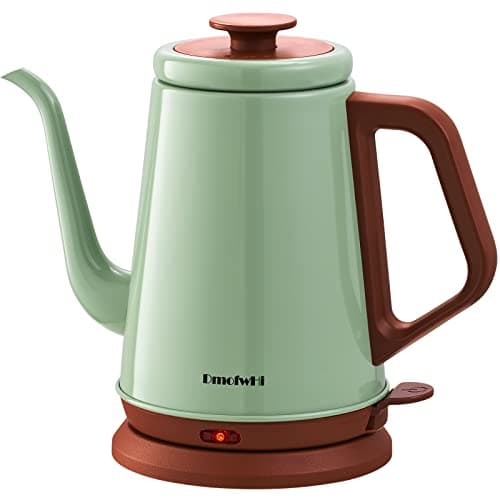 DmofwHi Gooseneck Electric Kettle(1.0L), 100% Stainless Steel