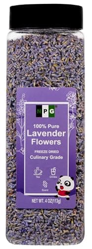 NPG Freeze Dried Lavender Flowers 4 Oz