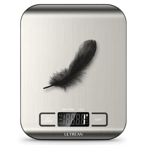 Ultrean Food Scale, Digital Kitchen Scale with LCD Display