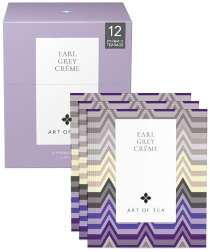 Art of Tea Earl Grey Creme Tea Bags 12 Count
