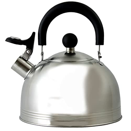 Mr. Coffee Carterton Stainless Steel Whistling Tea Kettle
