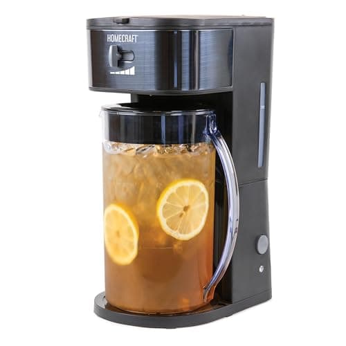 Homecraft 3-Quart Iced Coffee and Tea Maker with Filter Basket