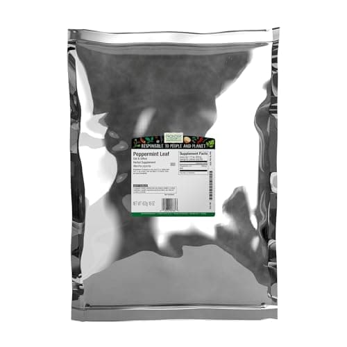 Frontier Co-op Peppermint Leaf, Cut and Sifted Leaves