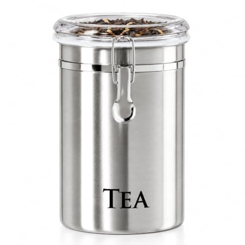 Oggi Stainless Steel Tea Canister 62 fl oz