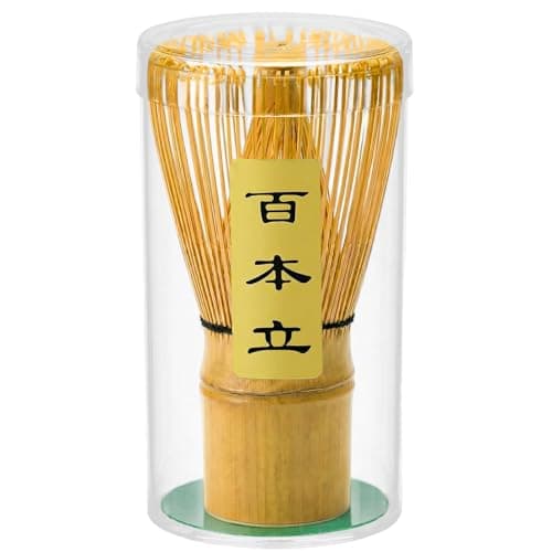Matcha Whisk Set, Handcrafted Bamboo Whisk for Matcha Powder