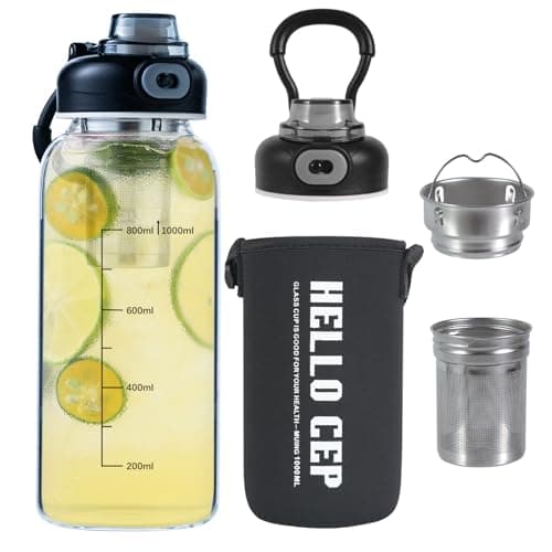 CHPINDAM 34oz tea bottle with infuser