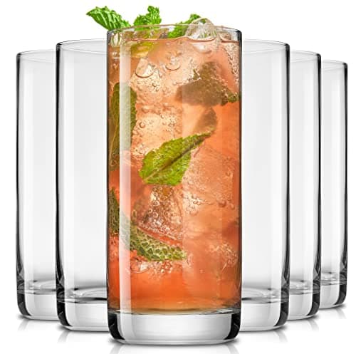 JoyJolt Faye 13oz Highball Glasses