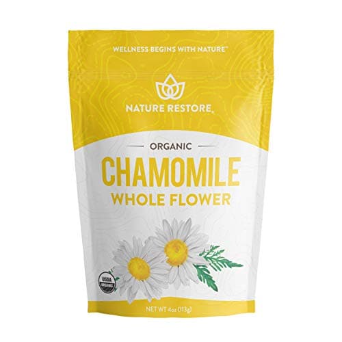 Organic Chamomile Whole Flower, Loose Leaf
