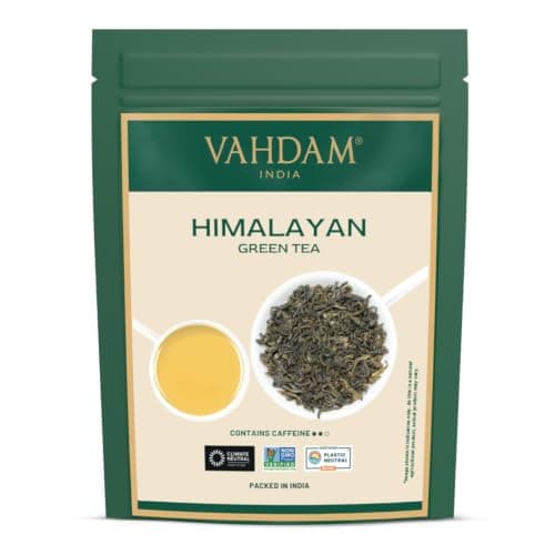 VAHDAM Himalayan Green Tea Leaves (50+ Cups)