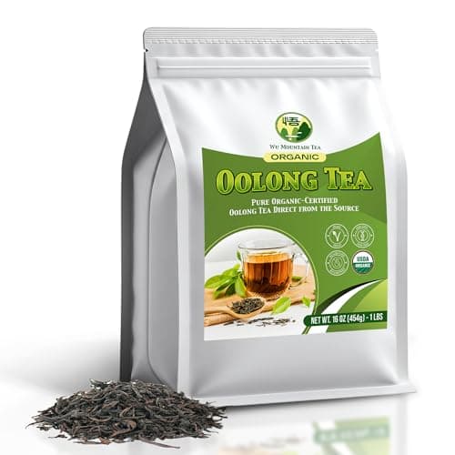 Wu Mountain Tea Organic Oolong Tea Loose Leaf