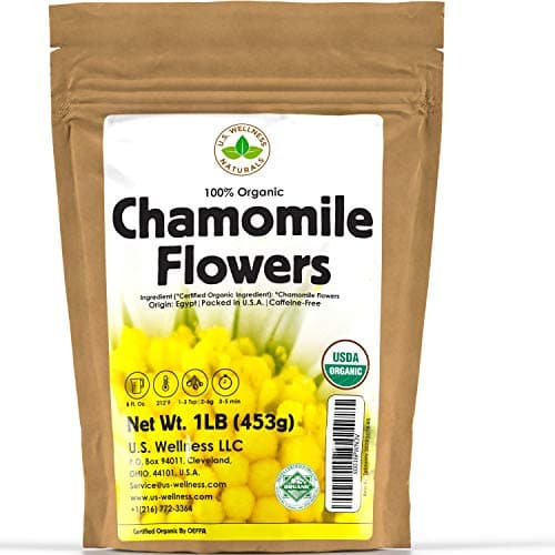 Chamomile Tea 1LB (16Oz) 100% CERTIFIED Organic