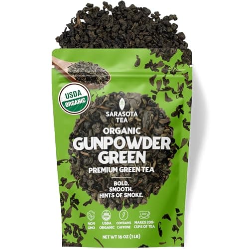 Organic Gunpowder Green Tea 1 lb