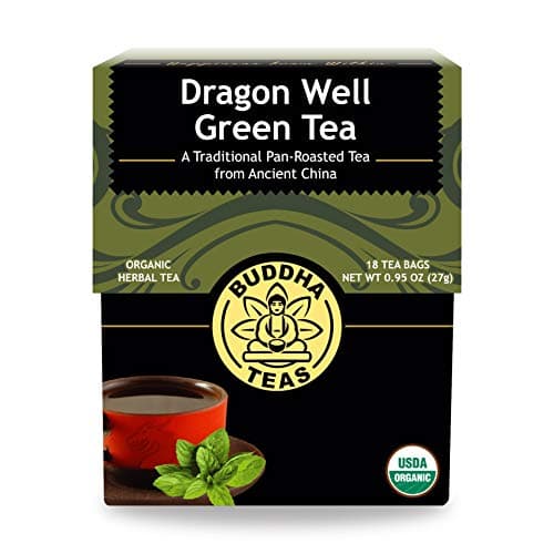 Buddha Teas Organic Dragon Well Green Tea