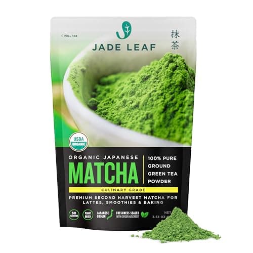 Jade Leaf Matcha Powder, Organic Culinary Grade