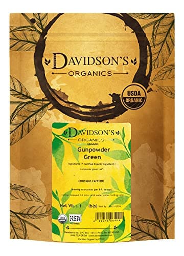 Davidson's Organics Gunpowder Green, Loose Leaf, 1 lb