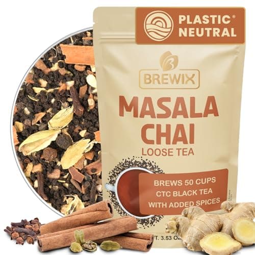 BREWIX, Masala Chai Tea Loose Leaf CTC TEA