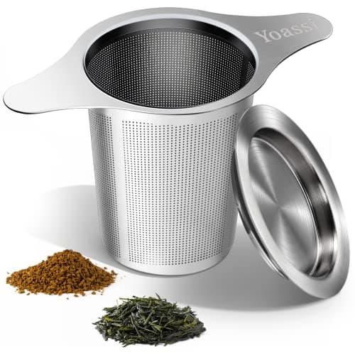 Extra Fine 18/8 Stainless Steel Tea Infuser Mesh Strainer with