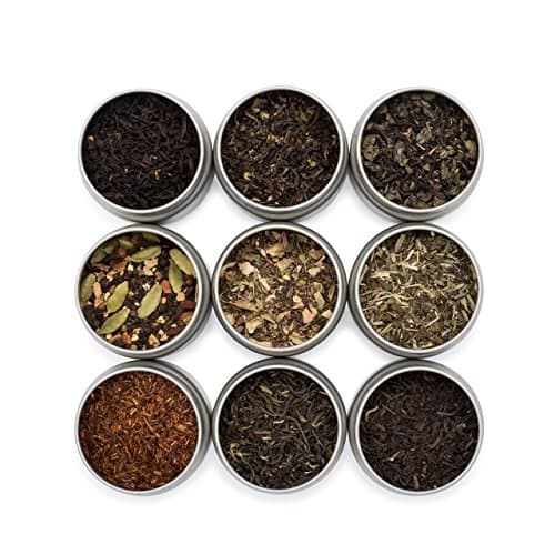 Golden Moon Tea Variety Pack - 9 Loose Leaf Tea Sampler