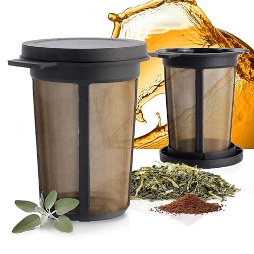 Finum Reusable Stainless Steel Coffee and Tea Infusing Mesh Brewing