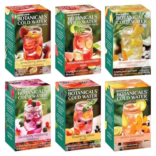 Bigelow Tea Botanicals Cold Water Infusion Variety Pack, 18 Count